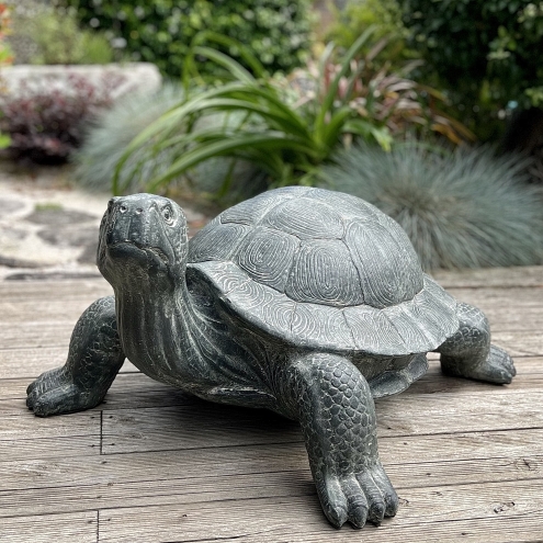 statue de tortue décorative de jardin